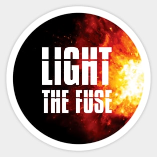 Light The Fuse Blast Logo Sticker